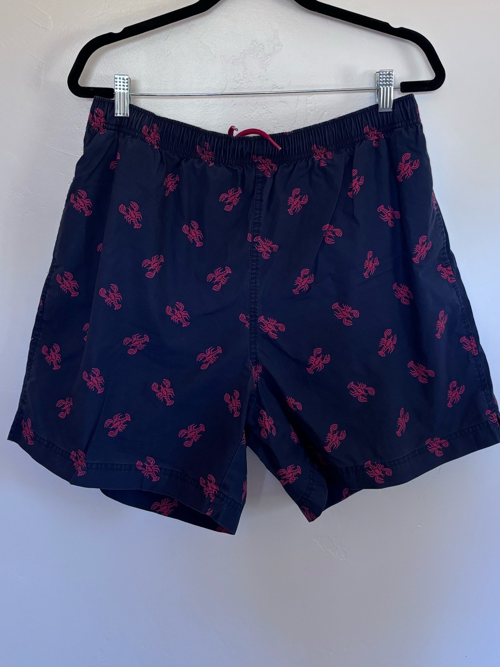 Vintage Polo Ralph Lauren Lobster Print Swim Trunks Men’s XL Cotton | A14